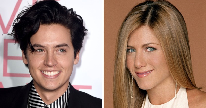 My City Cole Sprouse Had Crush On Jennifer Aniston While Working On Friends